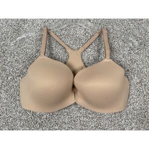 Soma 34C Enbliss Front-Close Racerback Underwire Bra Beige 124242